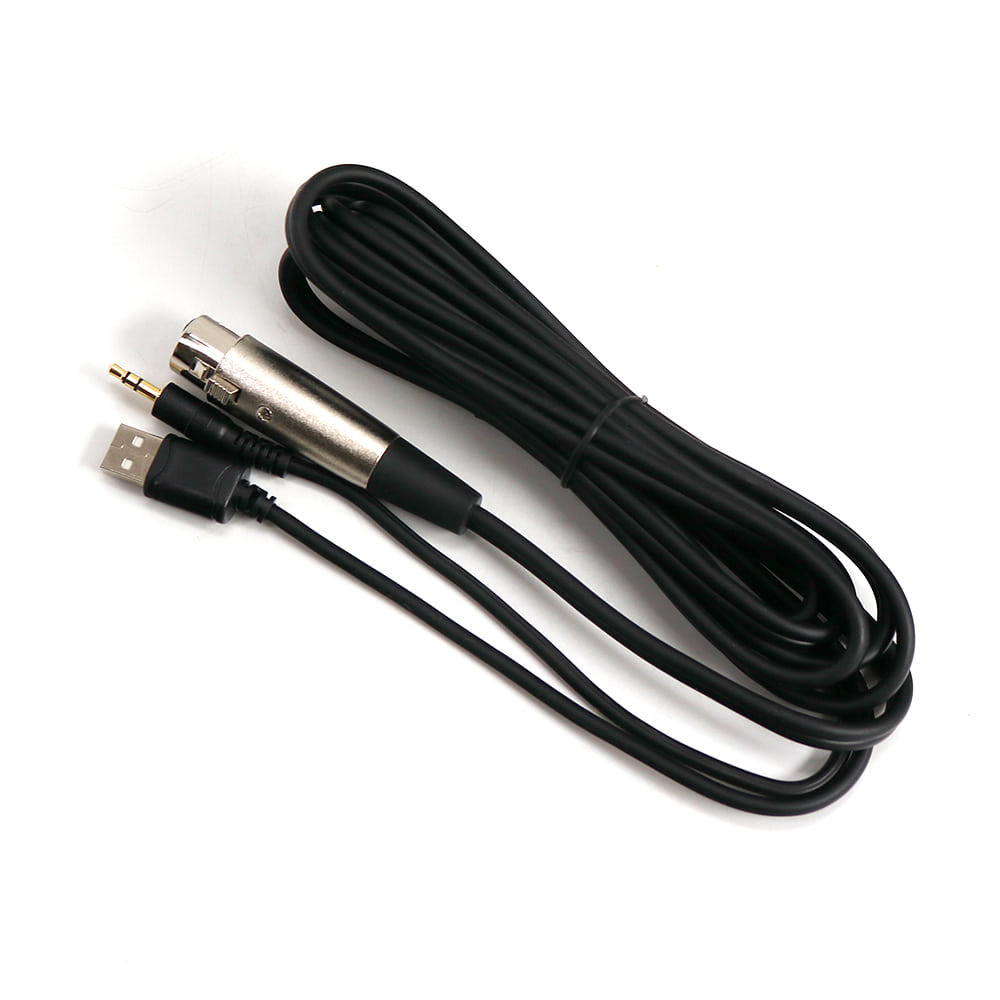 캐논 XLR-3.5MM+USB 마이크 케이블